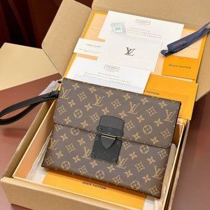 Women Bags  M82598 28X22.5X3.5cm YG 3colour